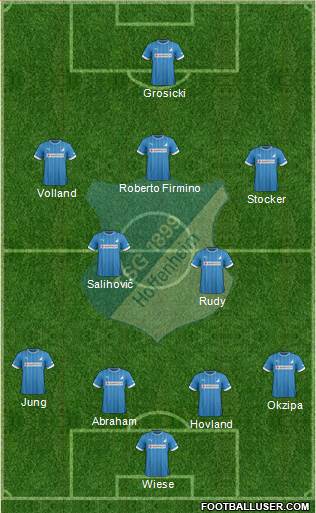 TSG 1899 Hoffenheim Formation 2013