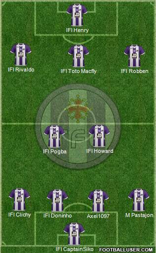 Toulouse Football Club Formation 2013