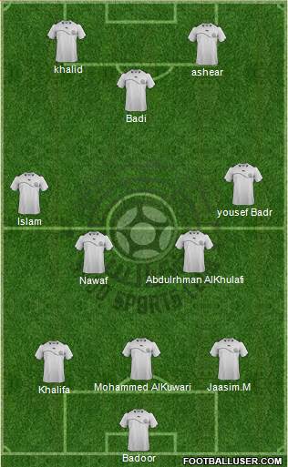 Al-Sadd Sports Club Formation 2013