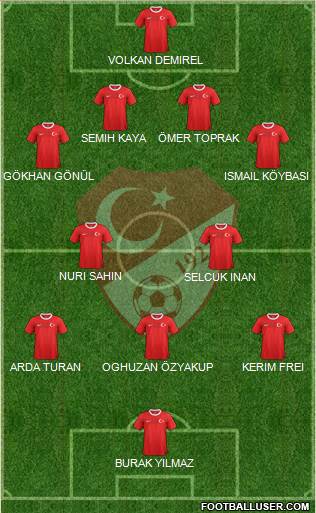 Turkey Formation 2013