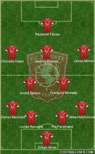 FC Twente Formation 2013