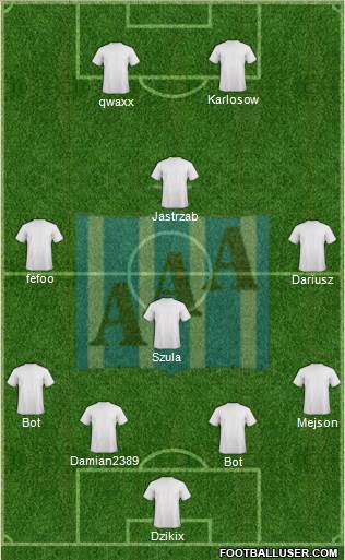 AA Arapongas Formation 2013