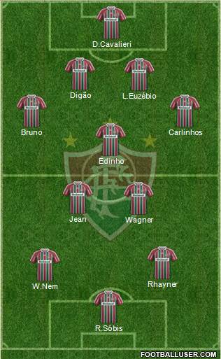 Fluminense FC Formation 2013