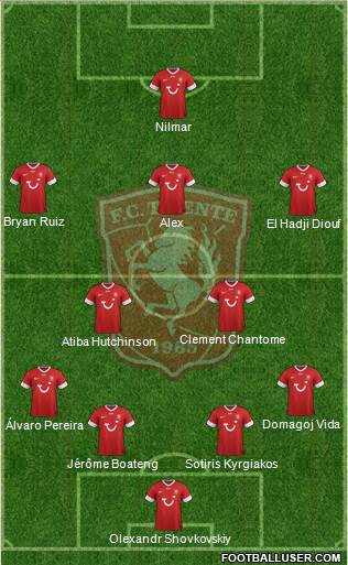 FC Twente Formation 2013