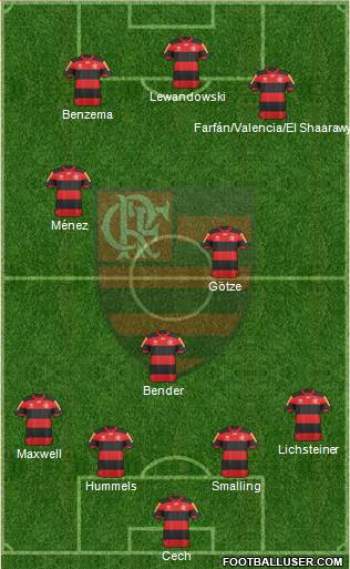 CR Flamengo Formation 2013