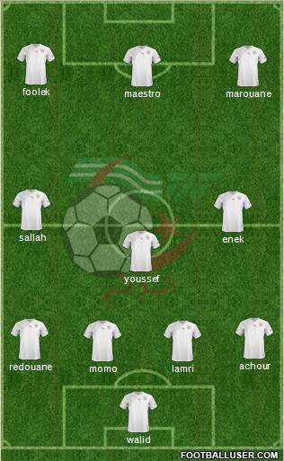 Algeria Formation 2013