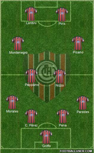 Chacarita Juniors Formation 2013