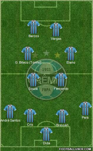 Grêmio FBPA Formation 2013