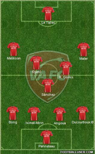 Valenciennes Football Club Formation 2013