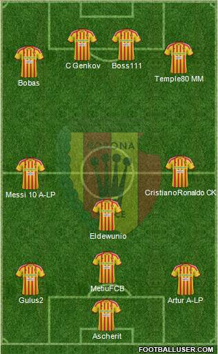 Korona Kielce Formation 2013