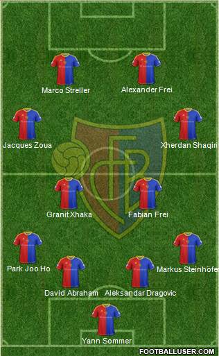 FC Basel Formation 2013