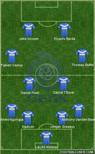 K Racing Club Genk Formation 2013