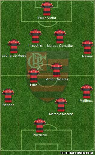 CR Flamengo Formation 2013