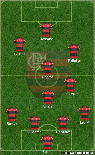 CR Flamengo Formation 2013