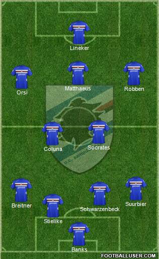 Sampdoria Formation 2013