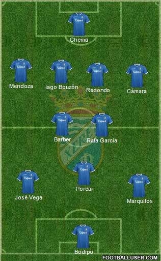 Xerez C.D., S.A.D. Formation 2013