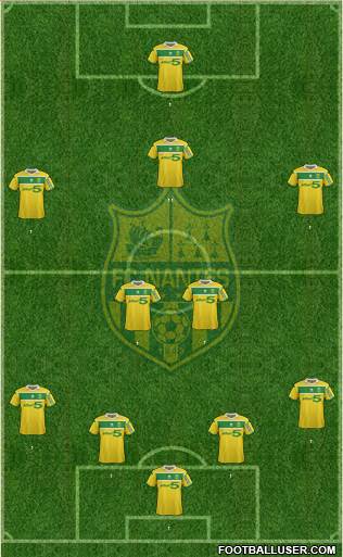 FC Nantes Formation 2013