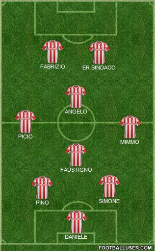 Stoke City Formation 2013