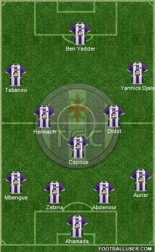 Toulouse Football Club Formation 2013