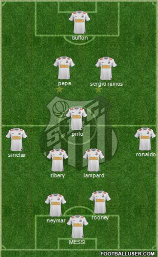 Santos FC Formation 2013