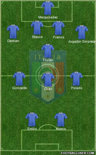 Italy Formation 2013