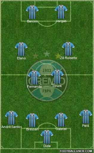 Grêmio FBPA Formation 2013