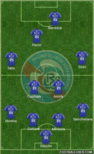 Racing Club de Strasbourg-Football Formation 2013