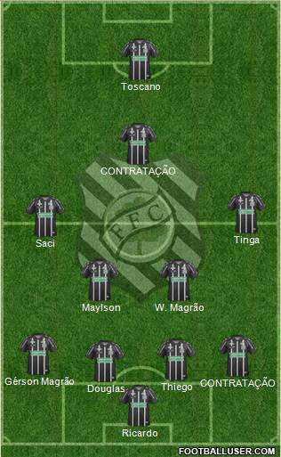 Figueirense FC Formation 2013