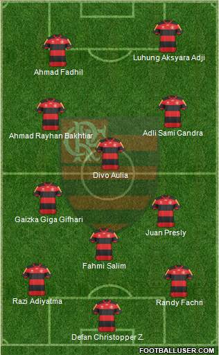 CR Flamengo Formation 2013