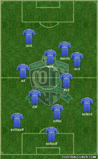 Dinamo Tbilisi Formation 2013