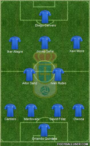 Real Oviedo S.A.D. Formation 2013