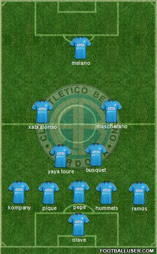 Belgrano de Córdoba Formation 2013