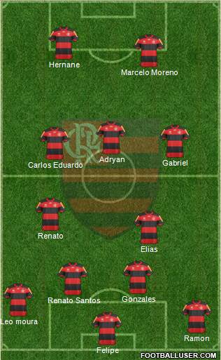 CR Flamengo Formation 2013