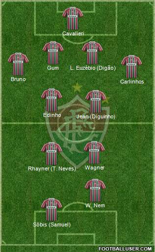 Fluminense FC Formation 2013