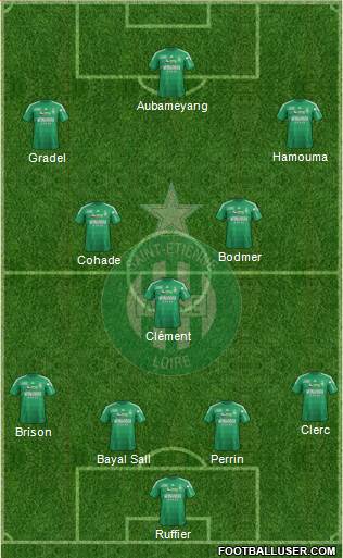 A.S. Saint-Etienne Formation 2013