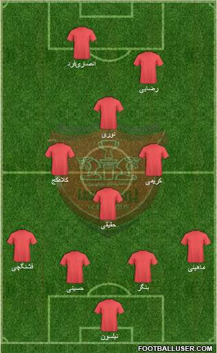 Persepolis Tehran Formation 2013