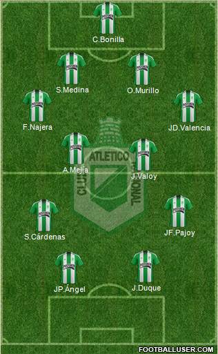 CDC Atlético Nacional Formation 2013