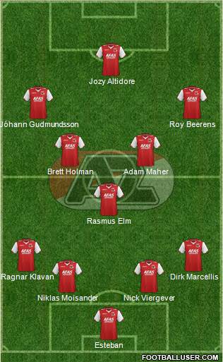 AZ Alkmaar Formation 2013