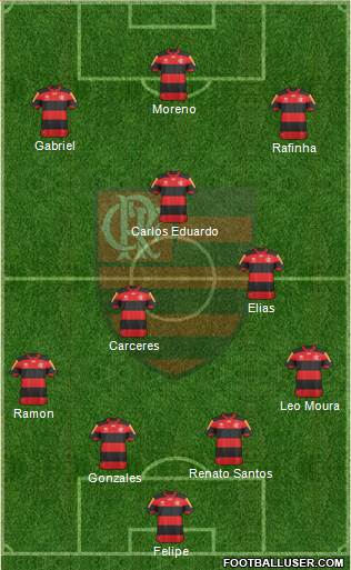 CR Flamengo Formation 2013