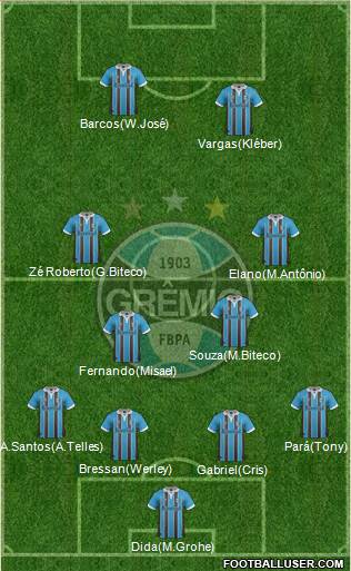 Grêmio FBPA Formation 2013