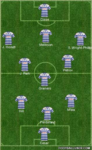 Queens Park Rangers Formation 2013