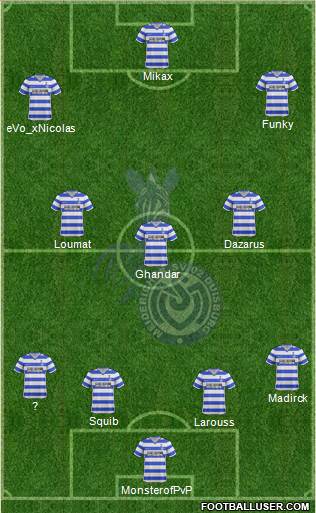 MSV Duisburg Formation 2013