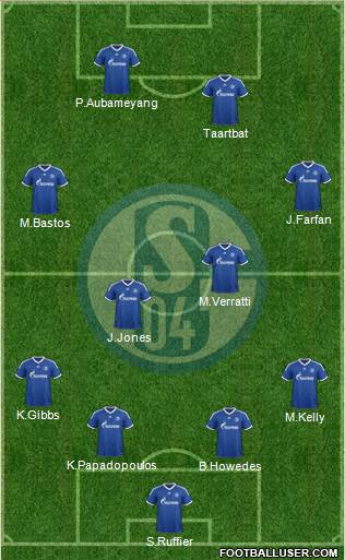 FC Schalke 04 Formation 2013