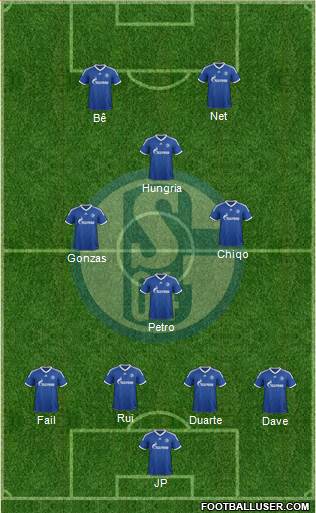 FC Schalke 04 Formation 2013