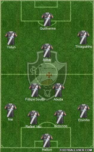 CR Vasco da Gama Formation 2013