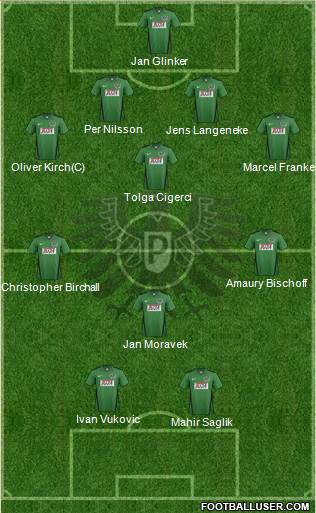 SC Preußen Münster Formation 2013