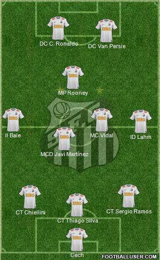 Santos FC Formation 2013