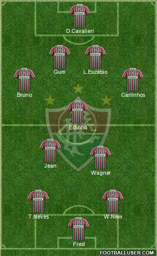 Fluminense FC Formation 2013