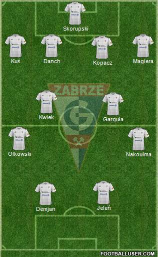 Gornik Zabrze Formation 2013