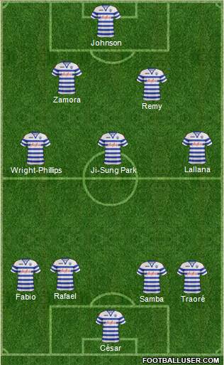 Queens Park Rangers Formation 2013